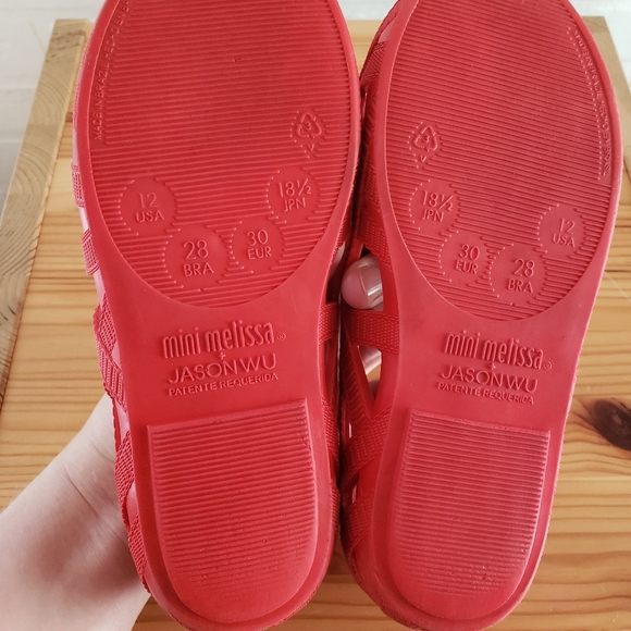 Mini Melissa + Jason Wu Flats Fit 12.5-13 - Picture 7 of 7